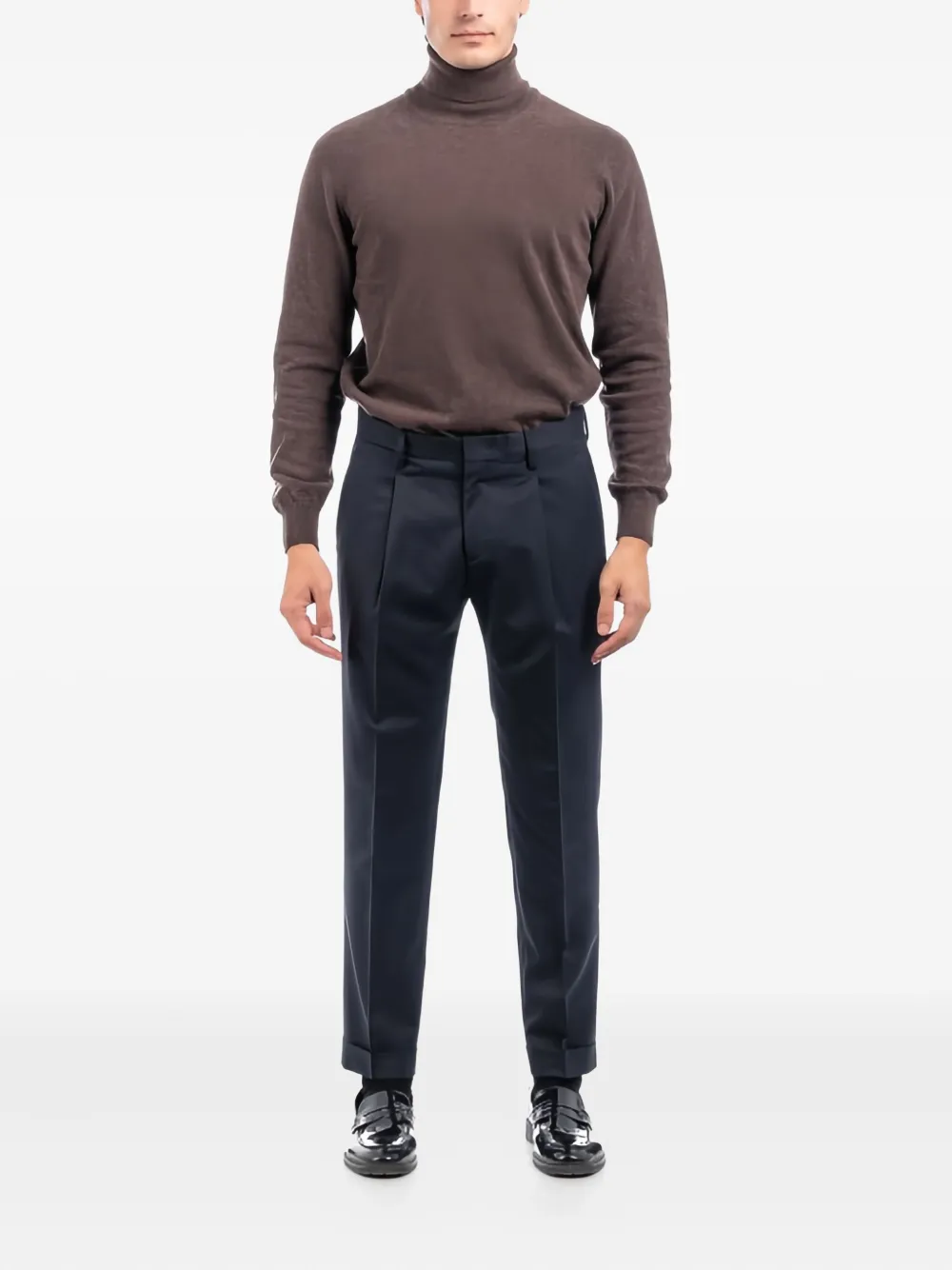 Briglia 1949 pleated trousers - Blauw