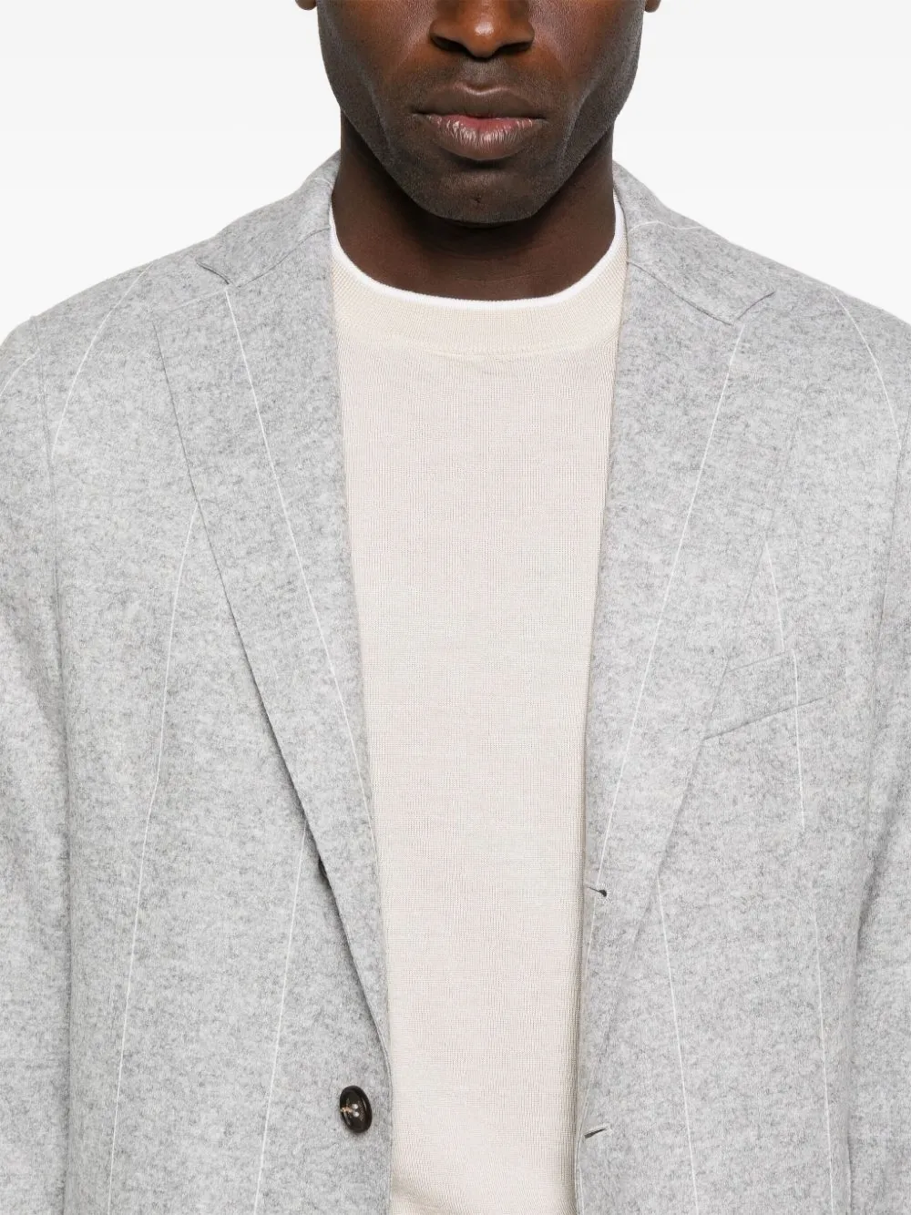 Eleventy Trui met ronde hals Beige