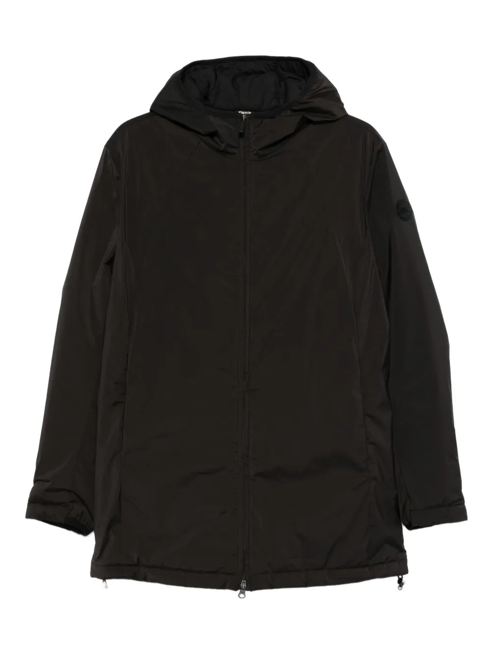 Colmar hooded zip-front coat | Black | Image 1
