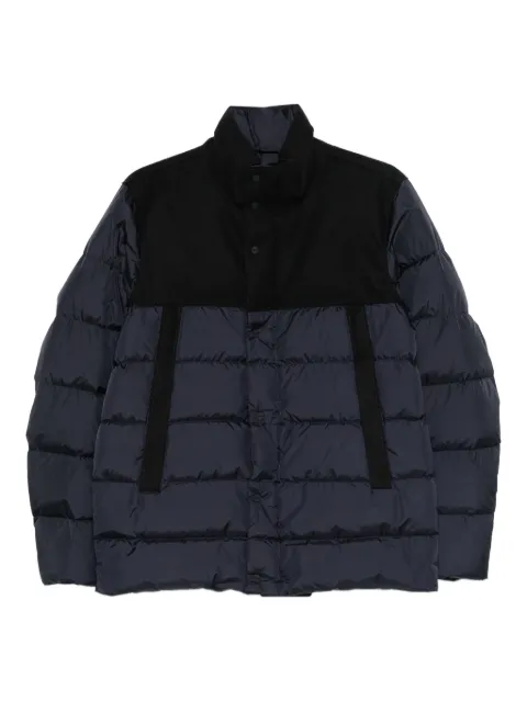 Herno panelled quilted coat