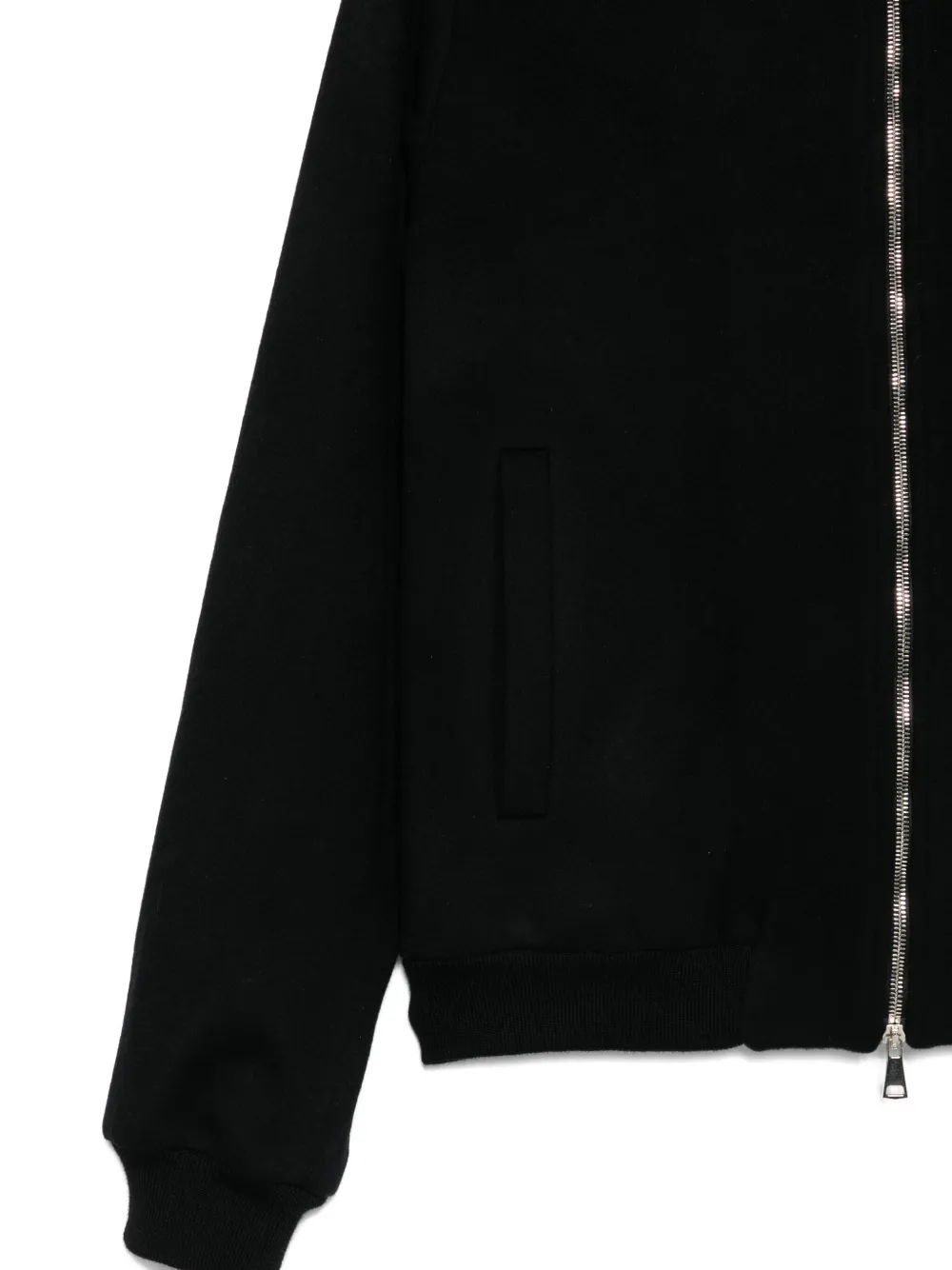 Costumein Bomberjack met rits Zwart