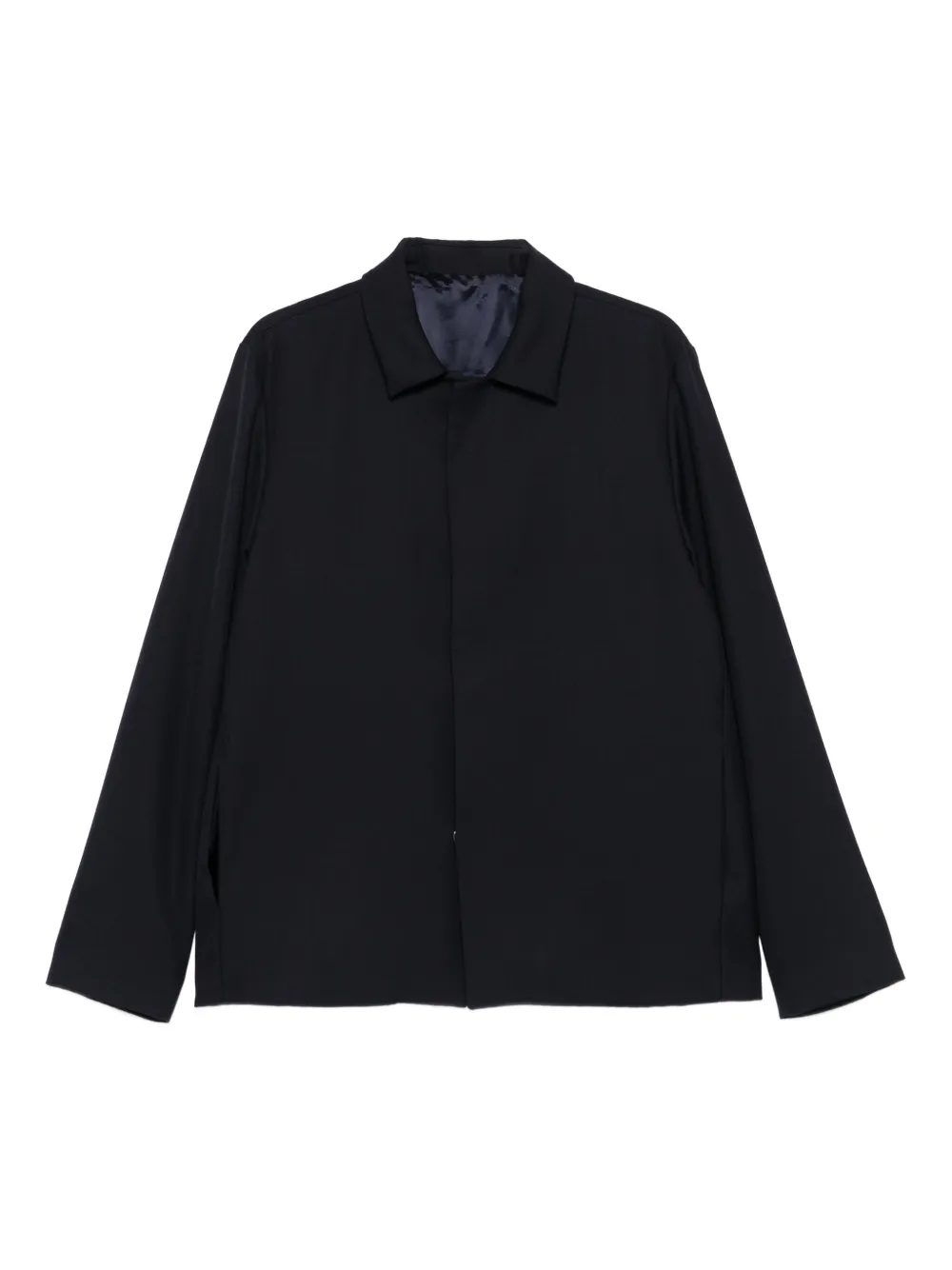 Costumein classic-collar jacket | Blue | Image 1