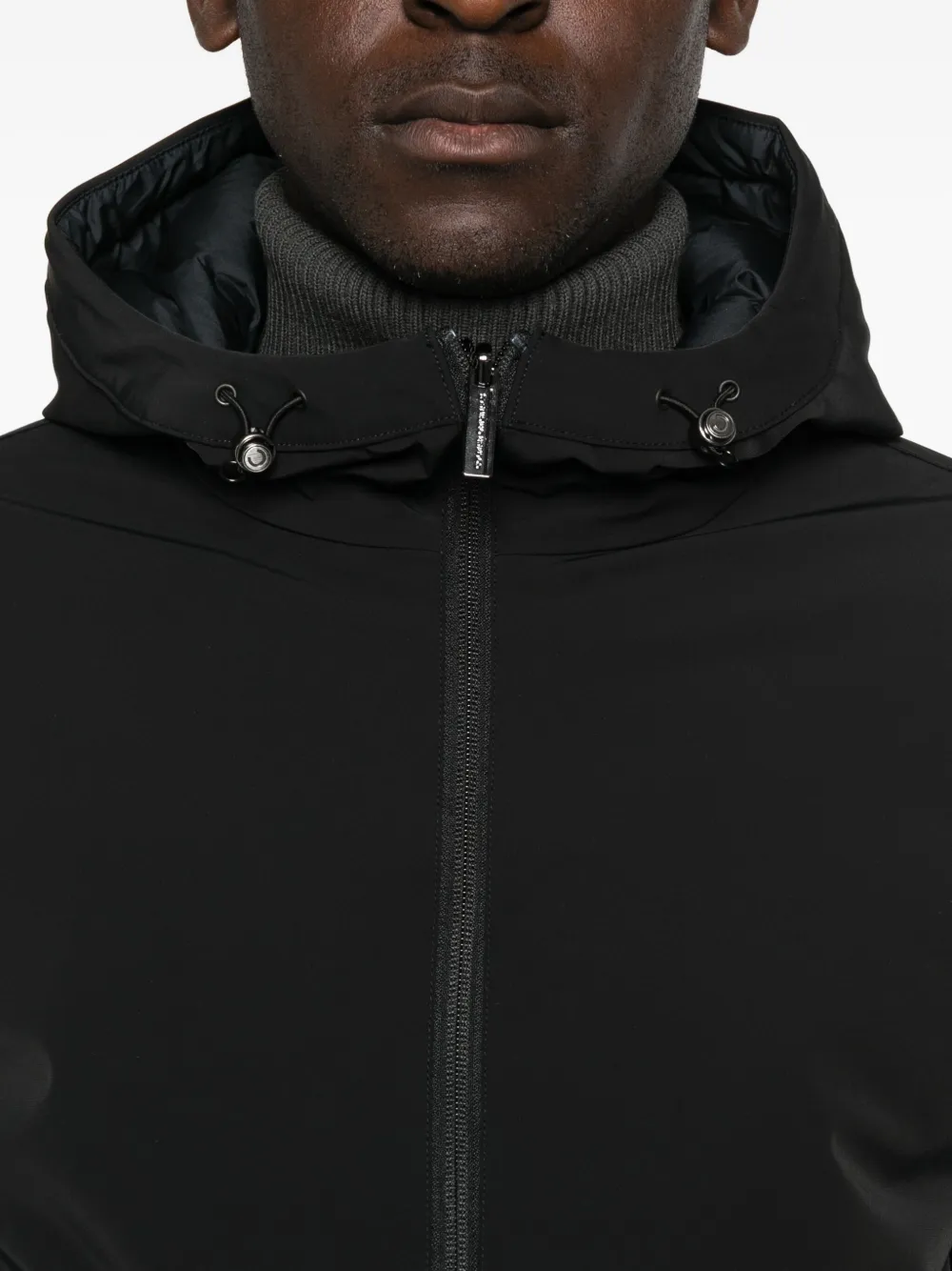 Colmar Jas met capuchon en rits Zwart