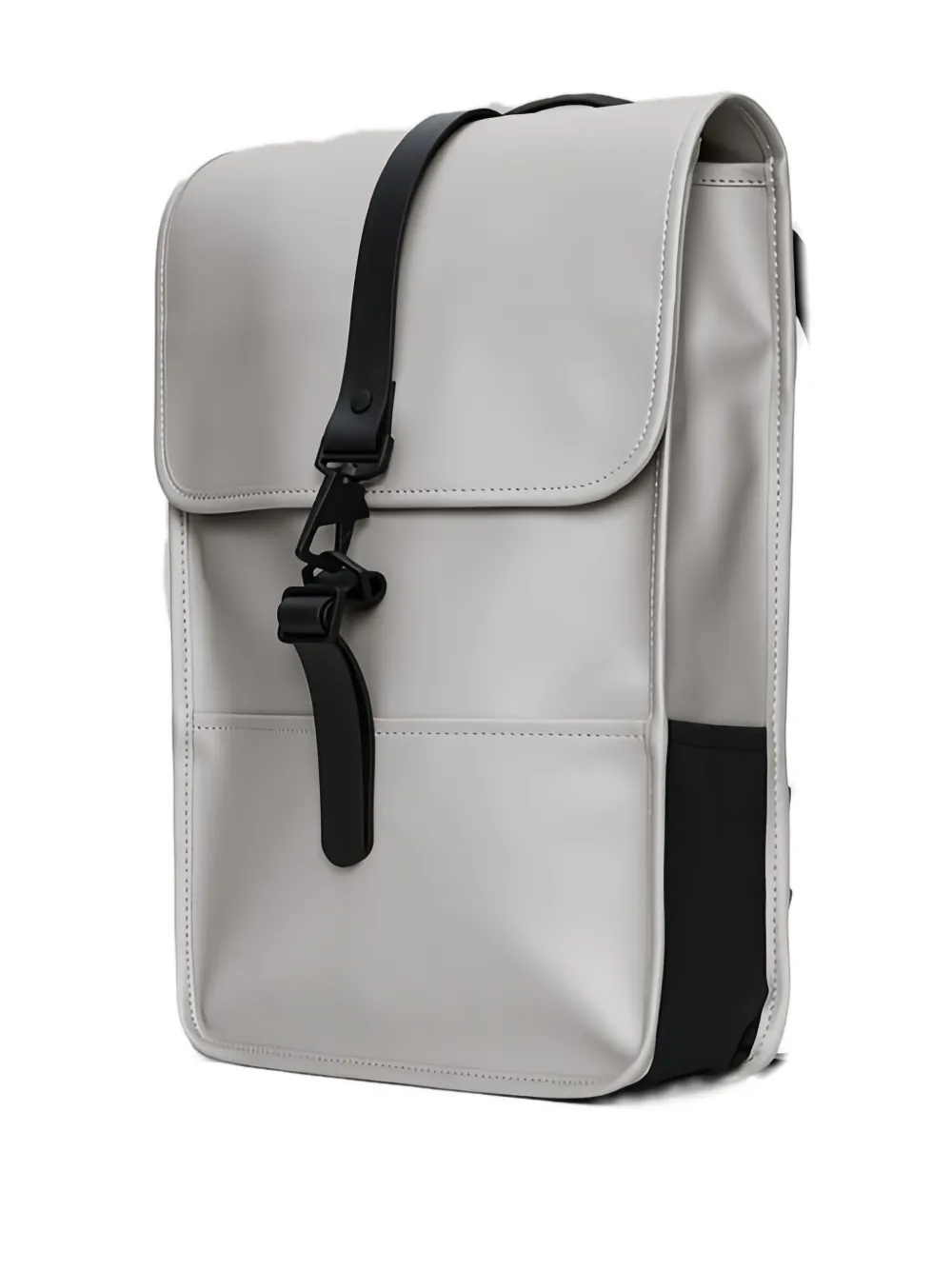 Rains Flap-buckle Backpack In Neutral