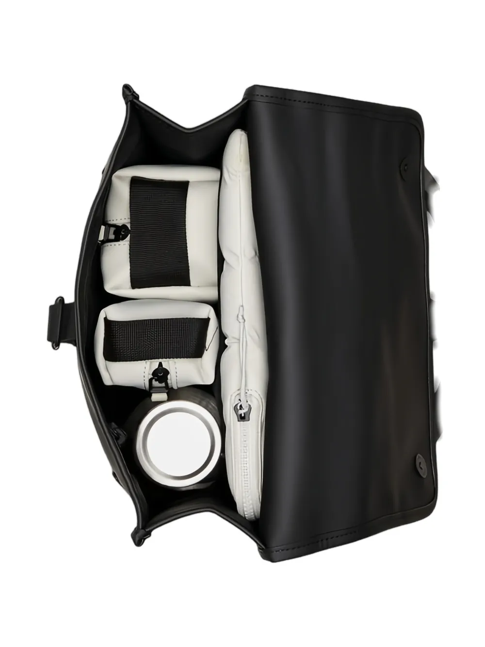 Rains Flap-buckle Backpack In Neutral