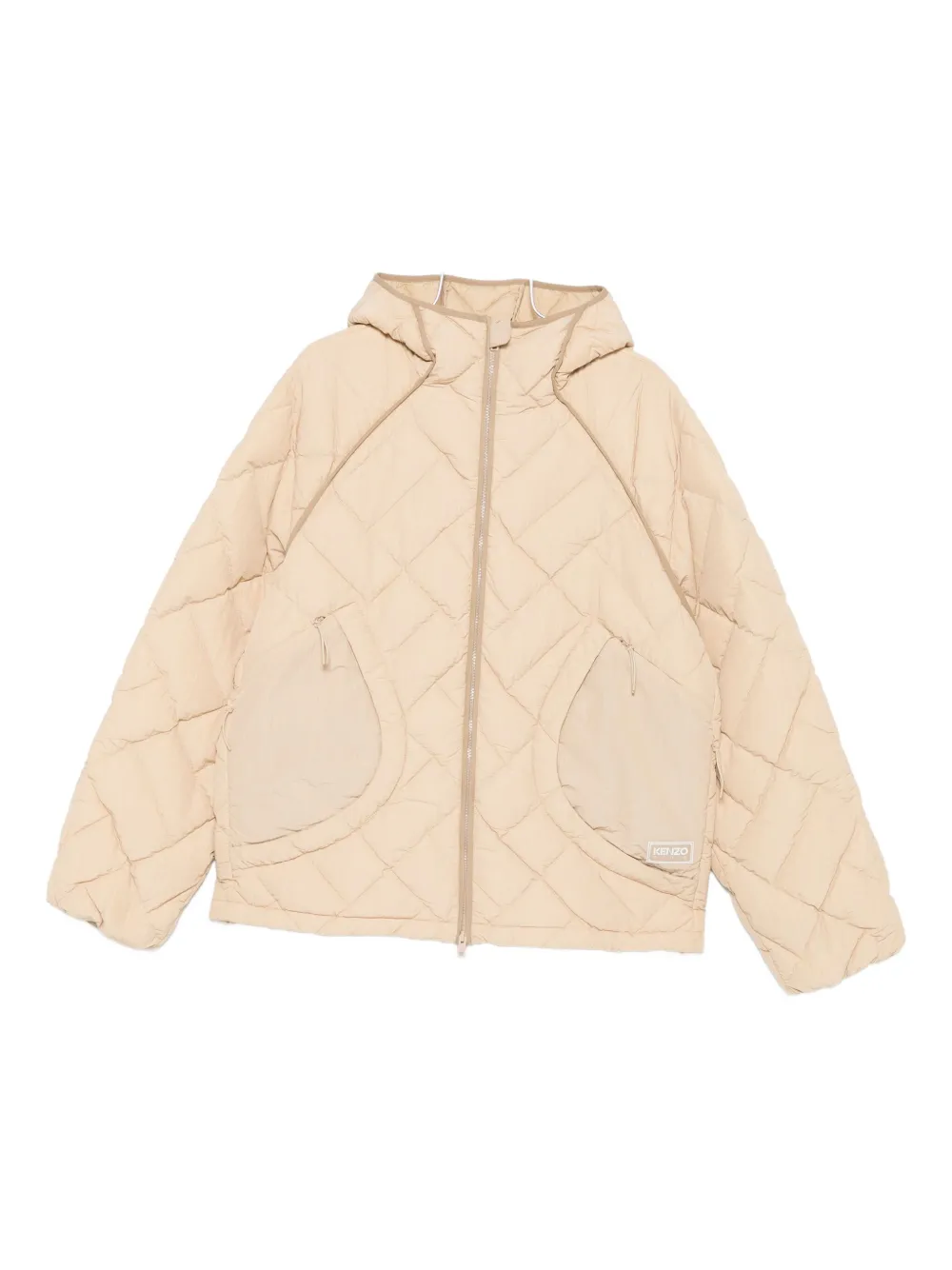 Kenzo Weave Jacket In Neutral