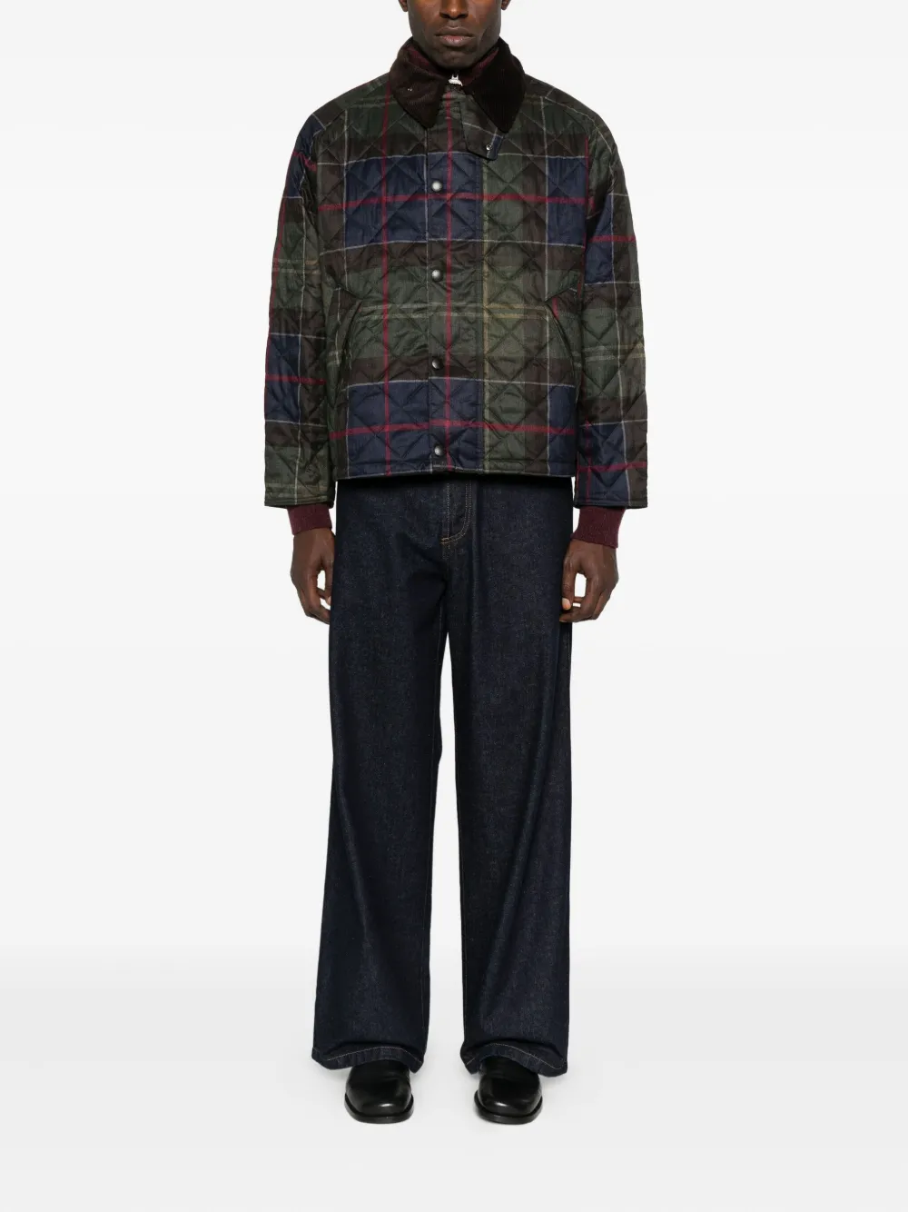 Barbour quilted tartan jacket | Down Jackets | Image 2