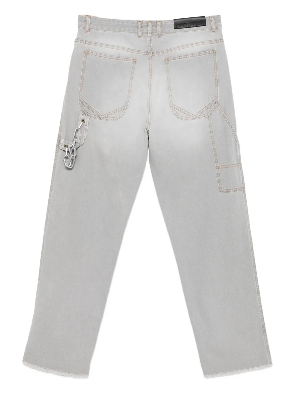 DARKPARK frayed-hem jeans - Grijs