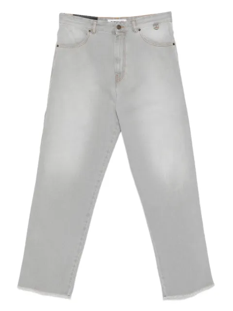 DARKPARK jeans con dobladillo deshilachado
