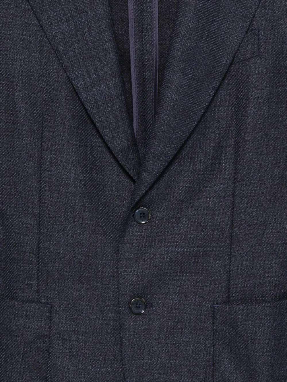LUIGI BIANCHI MANTOVA Blazer met knopen Blauw