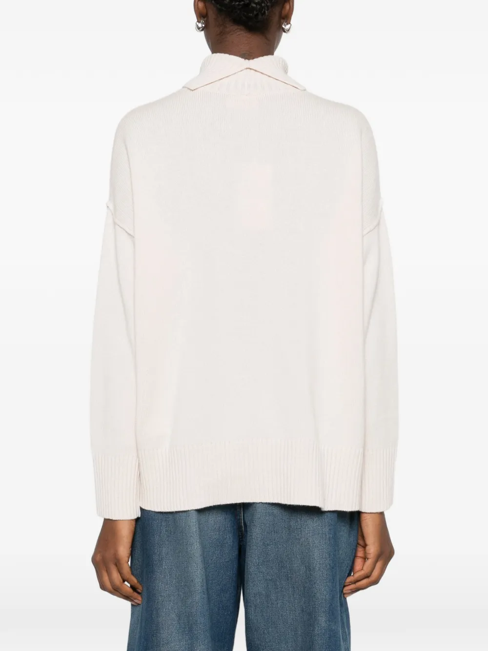 Iblues Roll-neck Sweater In Neutral