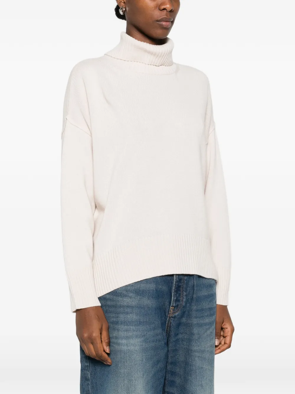 Iblues Roll-neck Sweater In Neutral