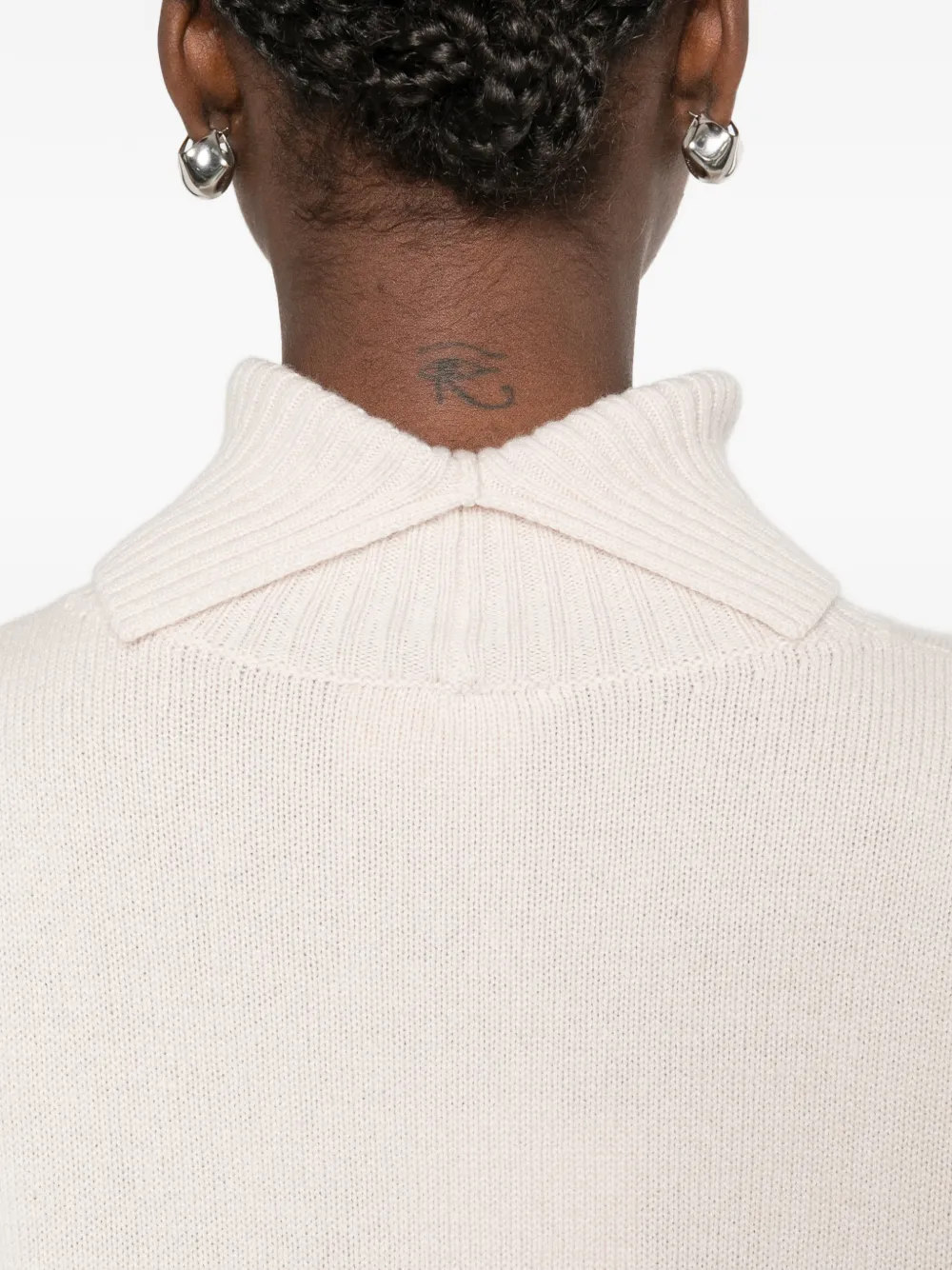 Iblues Roll-neck Sweater In Neutral