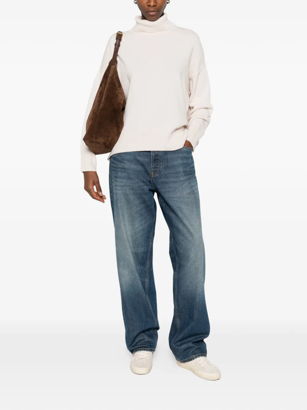 Iblues Roll-neck Sweater In Neutral