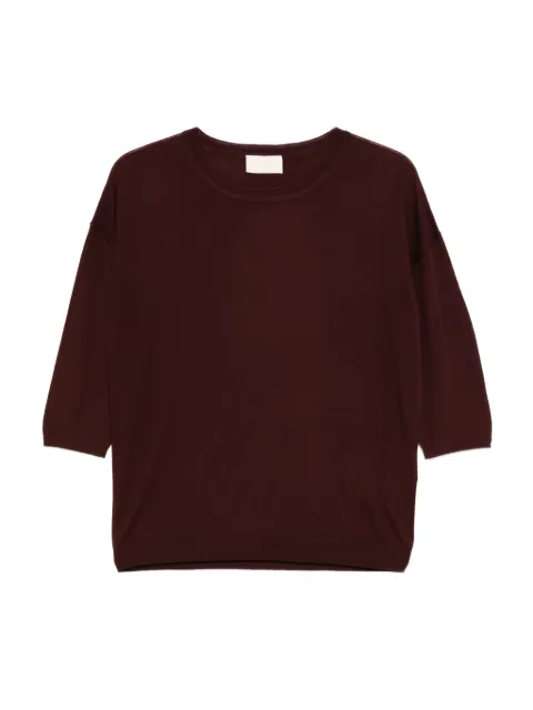 I BLUES wool half-sleeve top
