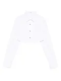 Ermanno Scervino button-front shirt - 10601 WHITE
