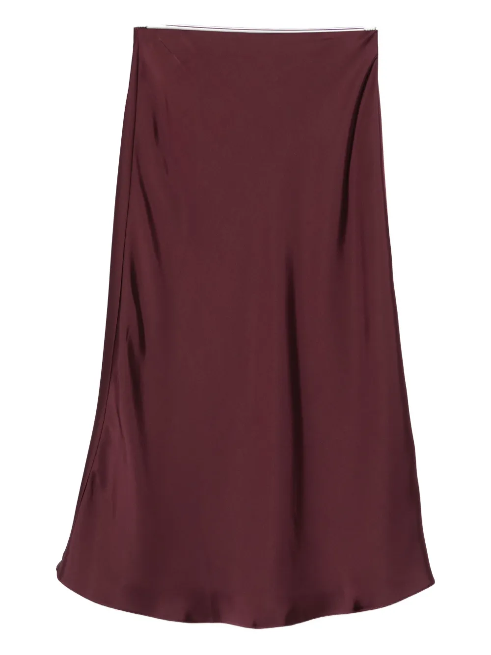 Iblues A-line Midi Skirt In Red