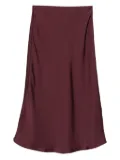 I BLUES A-line midi skirt - Red