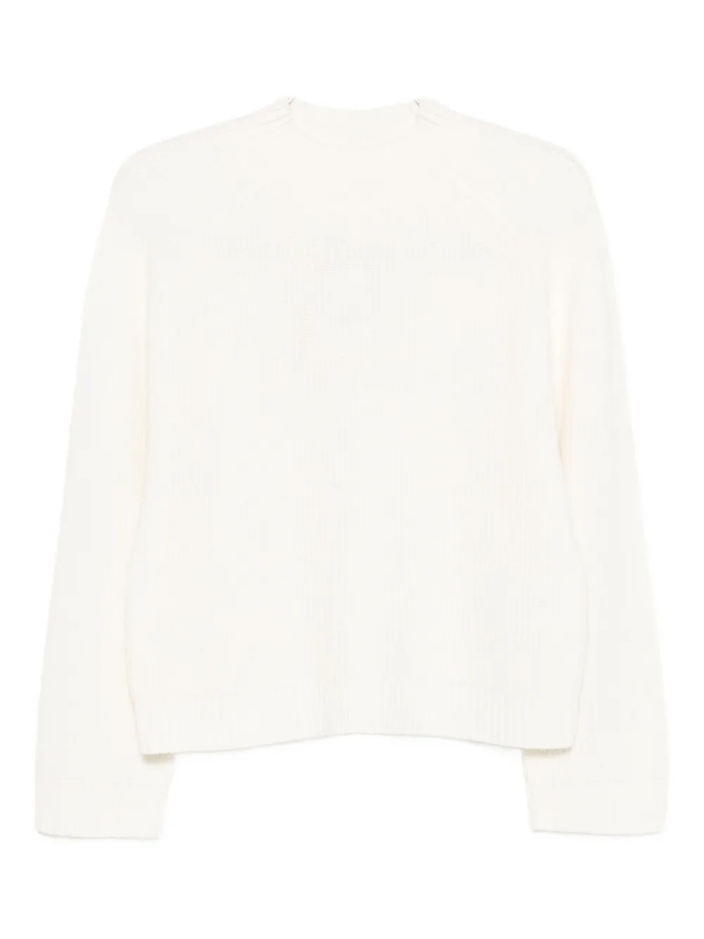 I Blues Ribbed Sweater In Neutral