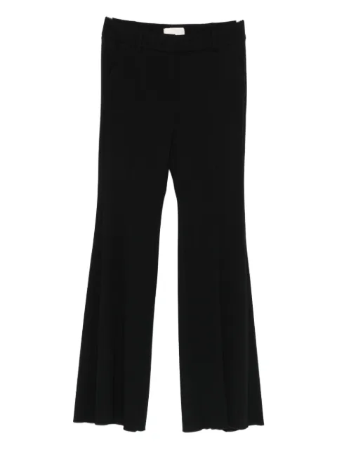 I BLUES front concealed-closure trousers