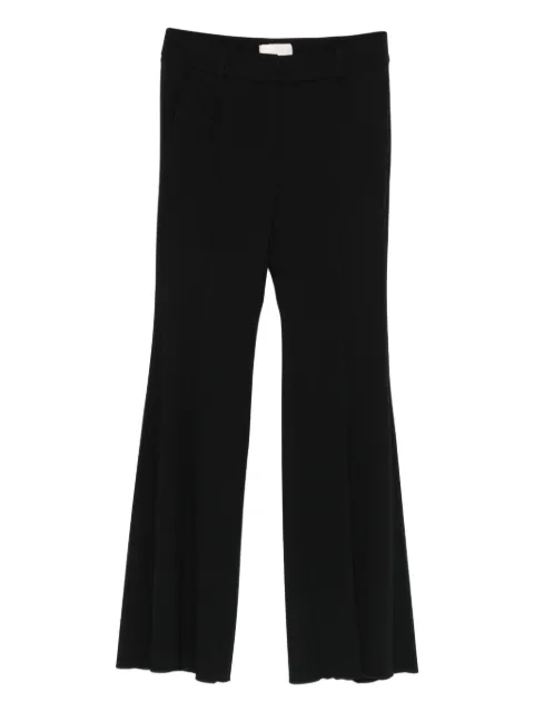 I BLUES front concealed-closure trousers