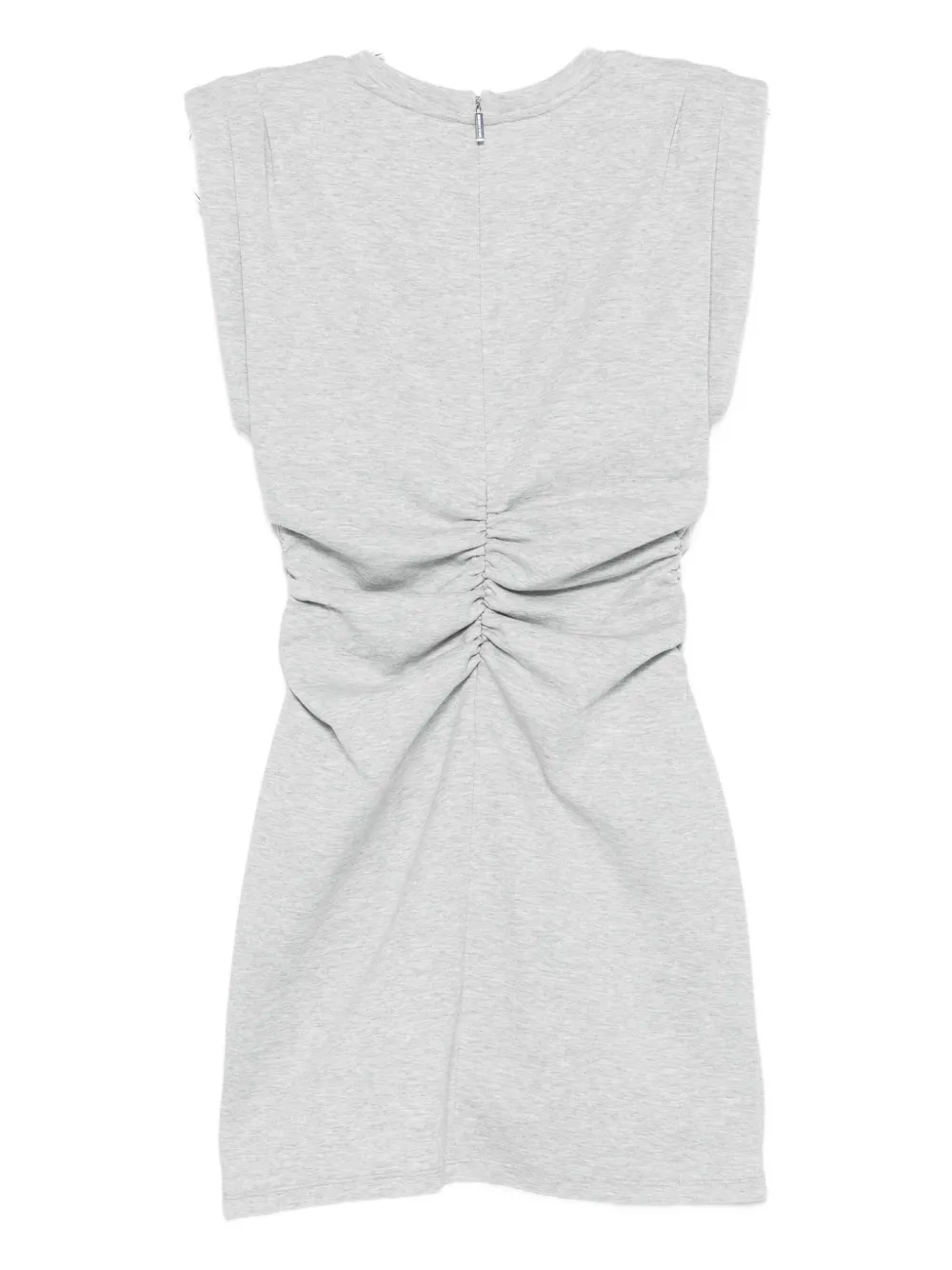 Michael Kors gathered-detail dress Grijs