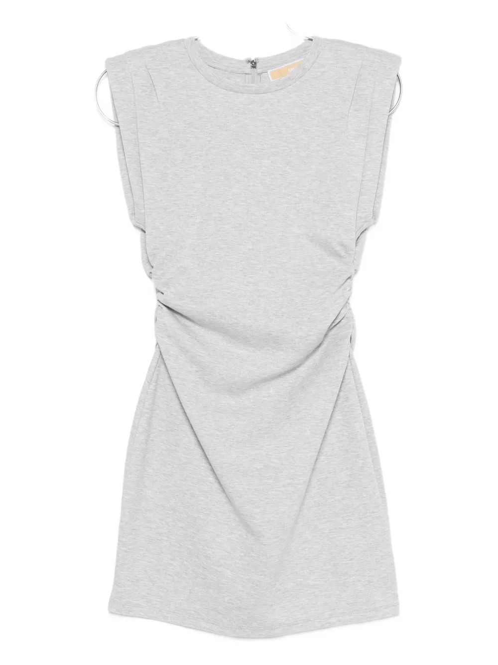 Michael Michael Kors Gathered-detail Dress In White