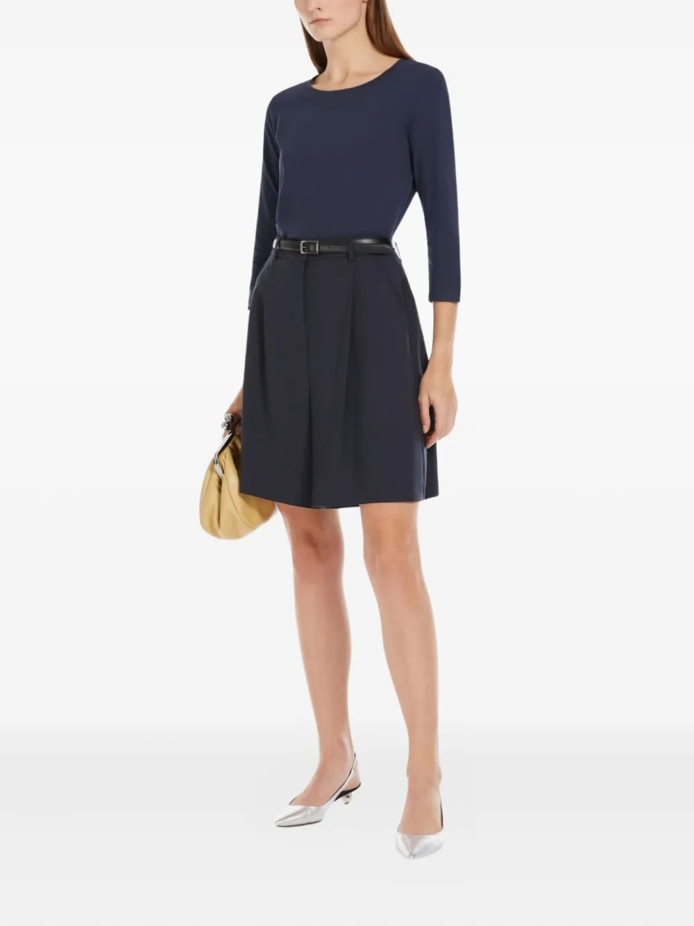  Weekend Max Mara Round-neck T-shirt - Blue 