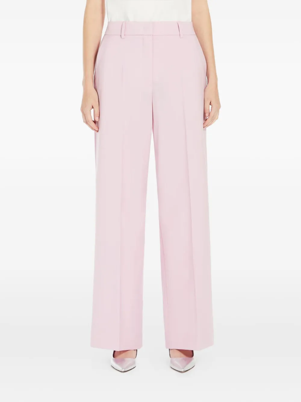 Weekend Max Mara wool trousers Roze