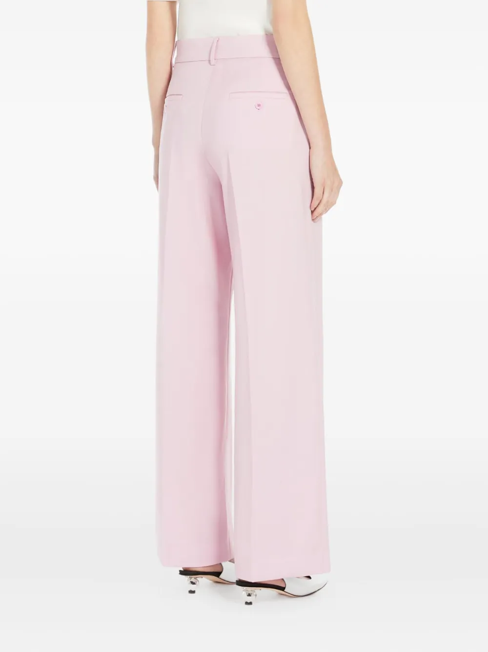 Weekend Max Mara Wollen broek Roze