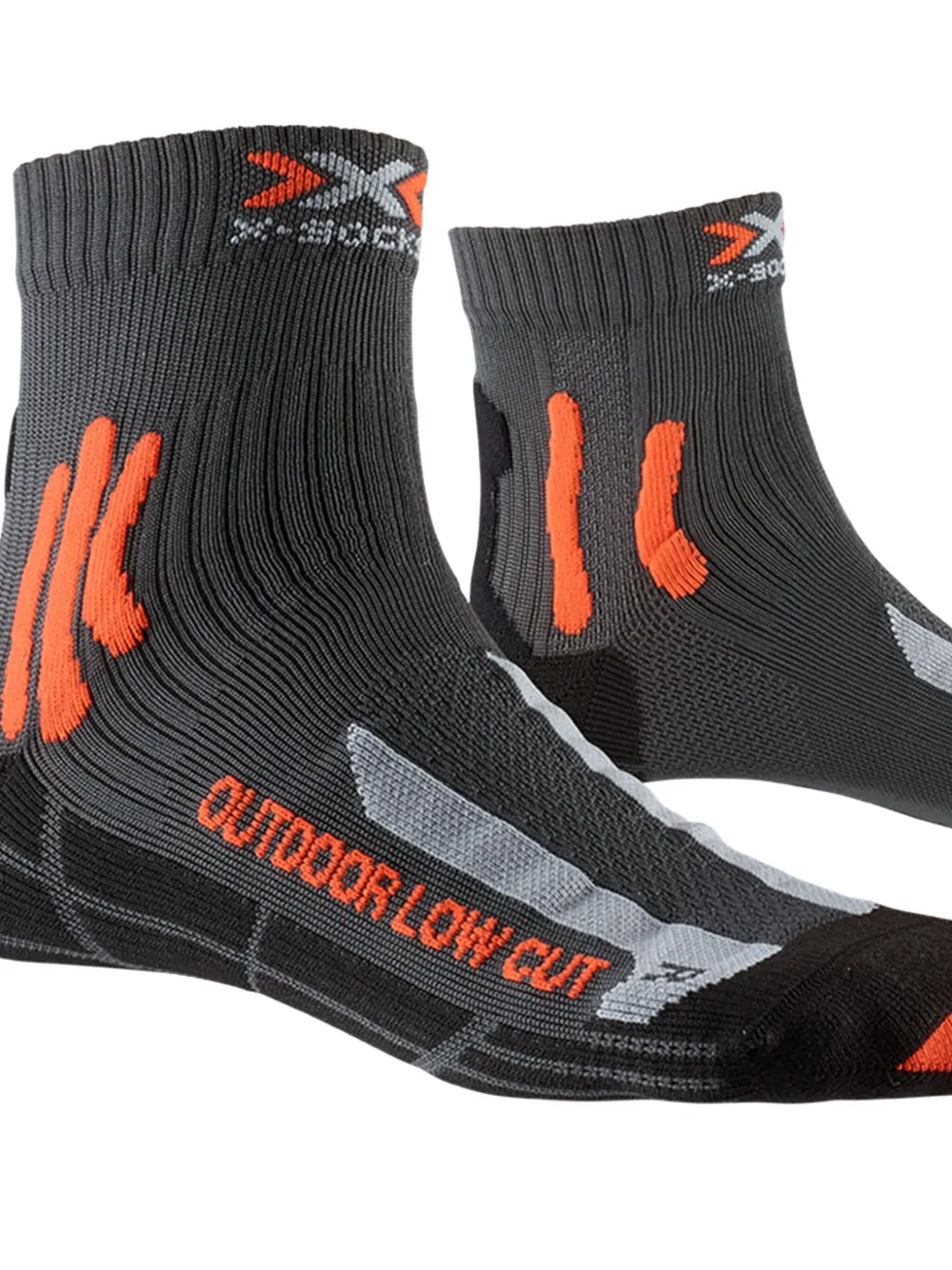 X-Socks Trek Outdoor Low Cut 4.0 sokken Grijs