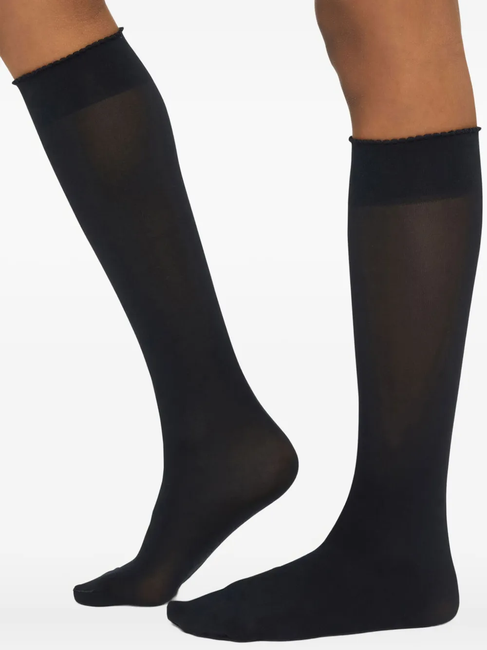 Wolford Kniekousen Blauw