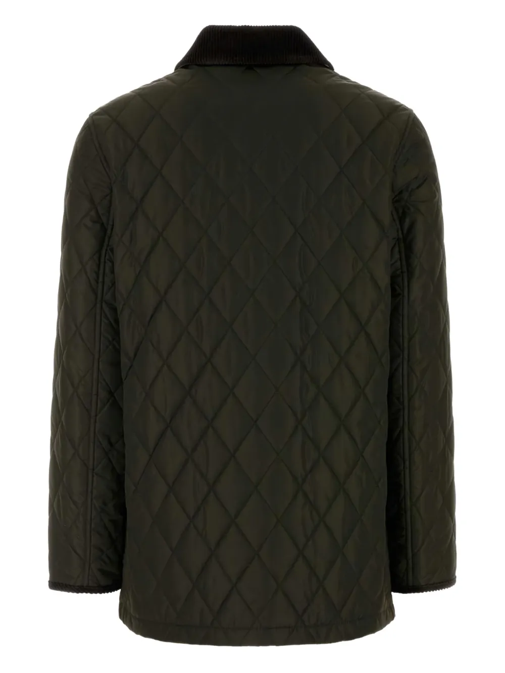 Burberry Gewatteerd jack Groen