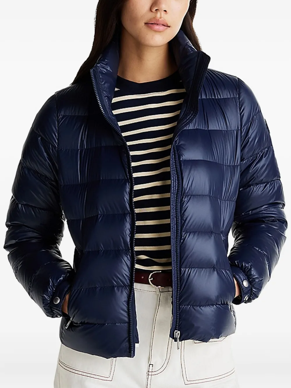 Tommy Hilfiger quilted jacket Blauw