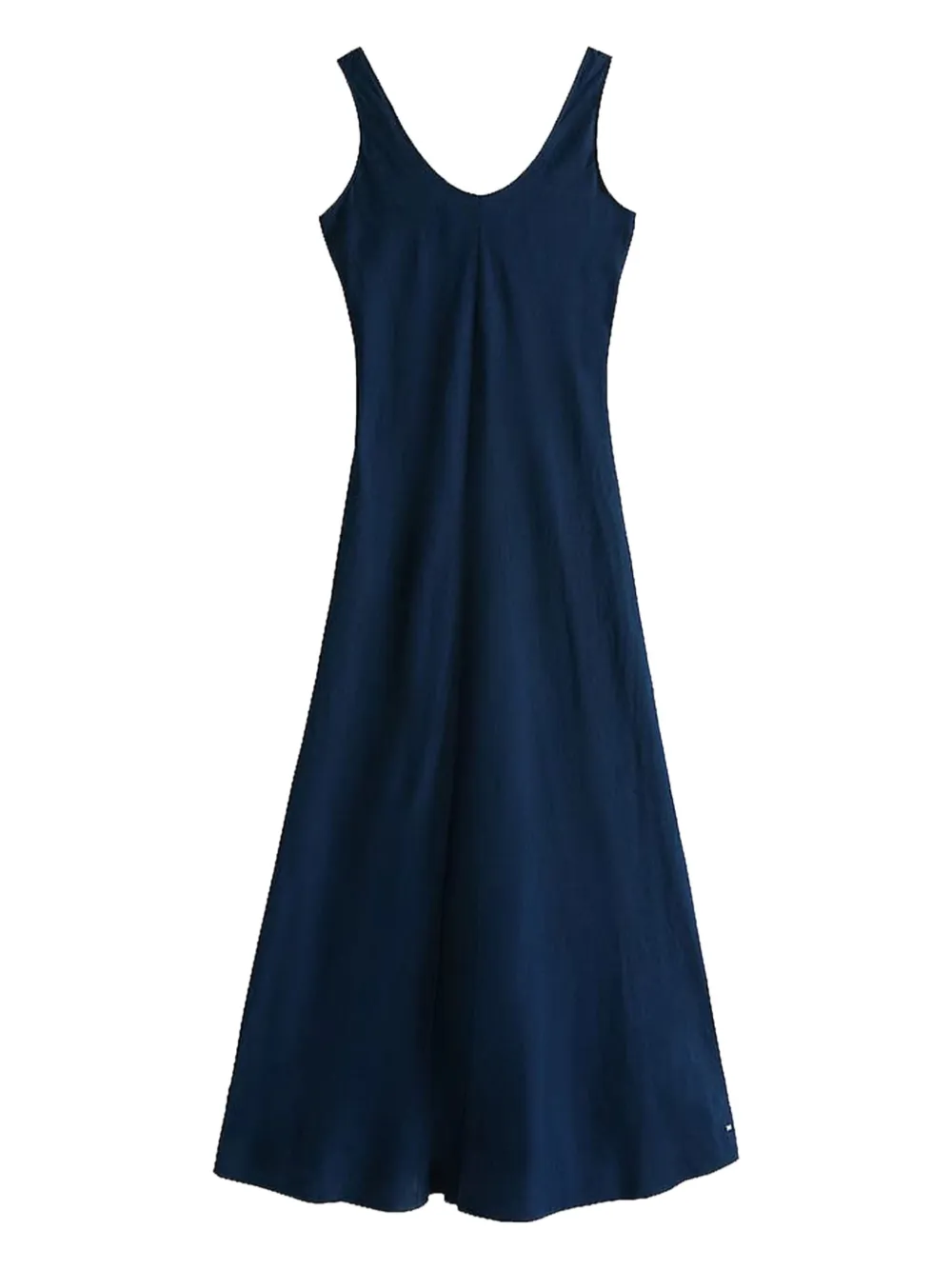 Tommy Hilfiger linen blend maxi dress - ブルー Tommy Hilfiger linen blend maxi dress - ブルー