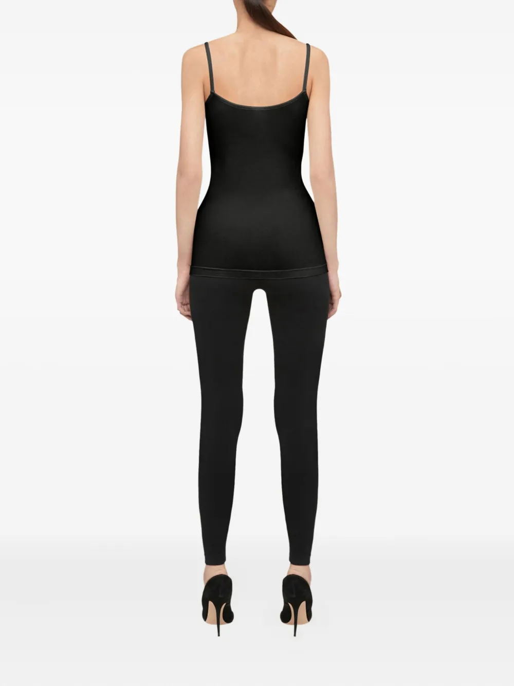 Wolford Jersey top met spaghettibandjes Zwart