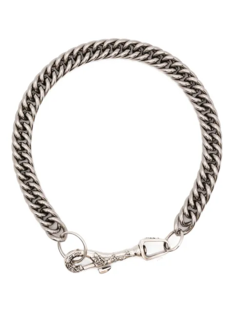 Enfants Riches Déprimés rose-embellished chain necklace