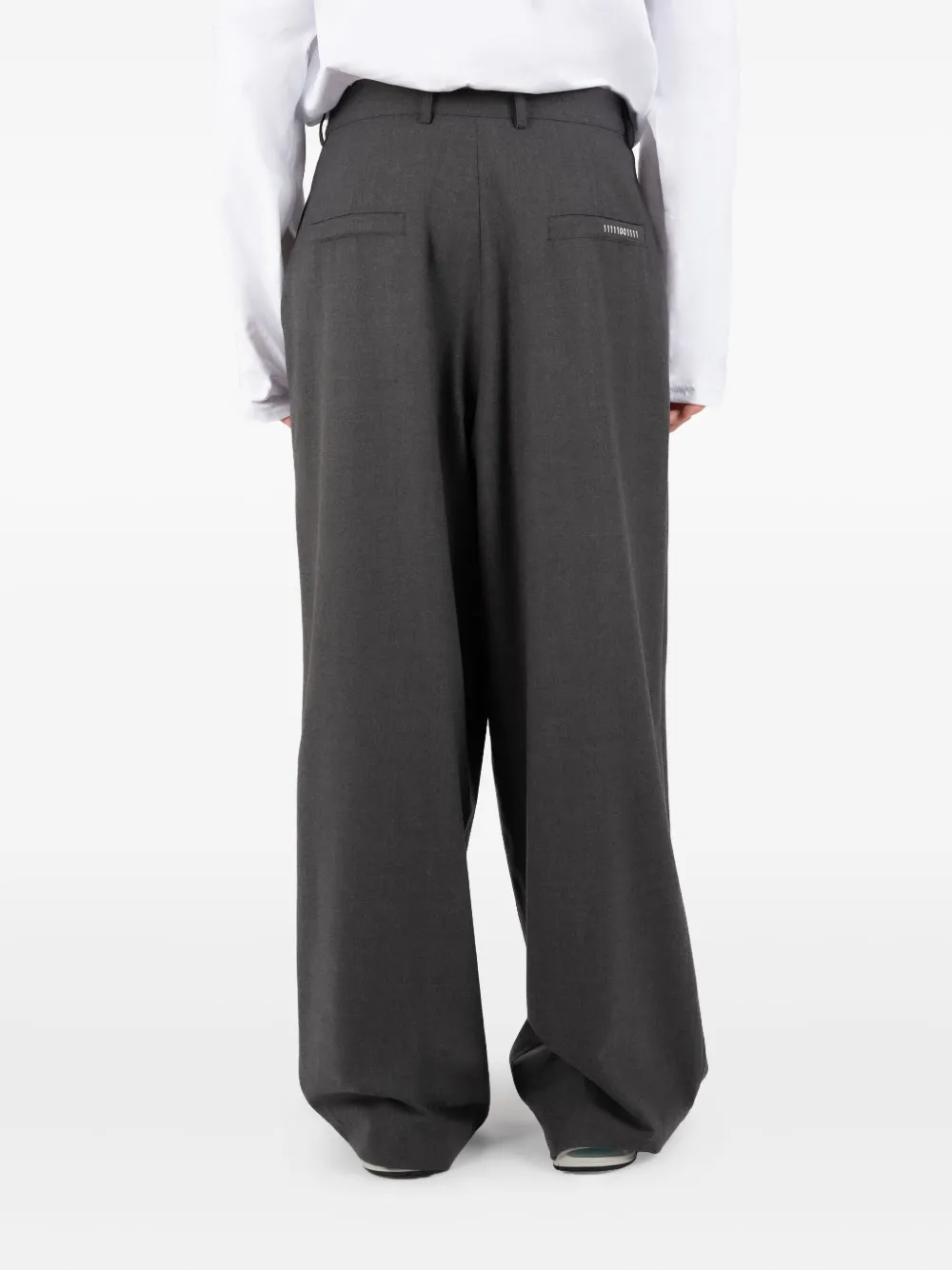 Société Anonyme Geplooide broek Grijs
