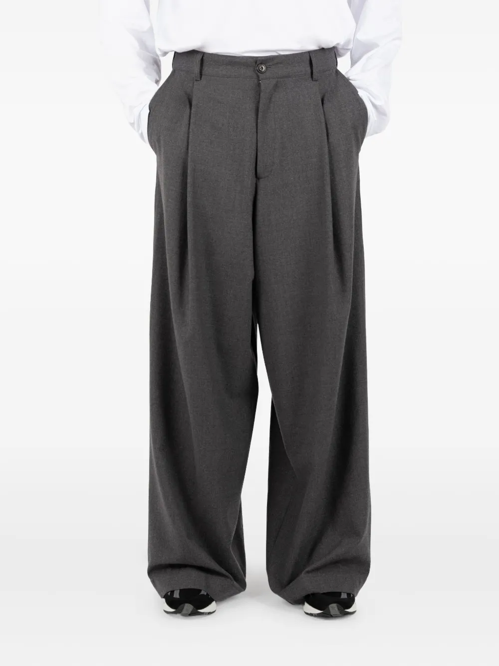 Société Anonyme Geplooide broek Grijs