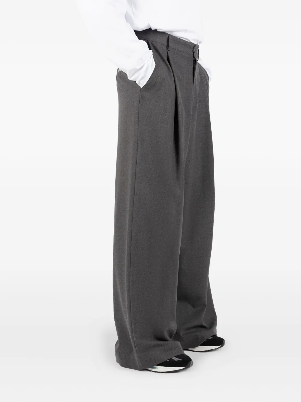 Société Anonyme Geplooide broek Grijs