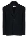 MM6 Maison Margiela elbow-patch blazer - Black