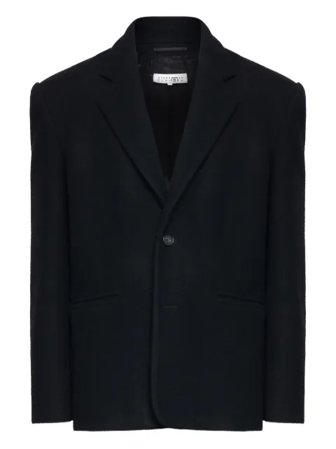 MM6 Maison Margiela elbow-patch blazer