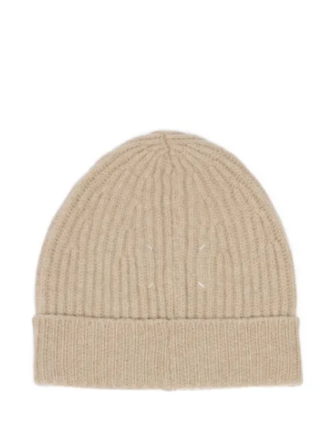 Maison Margiela ribbed wool beanie 