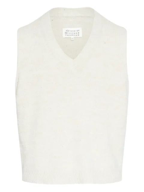 Maison Margiela v-neck sleeveless knit vest