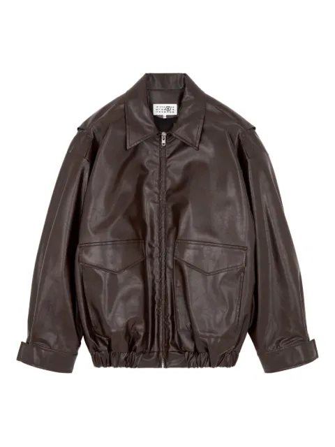 MM6 Maison Margiela pocket-detail bomber jacket