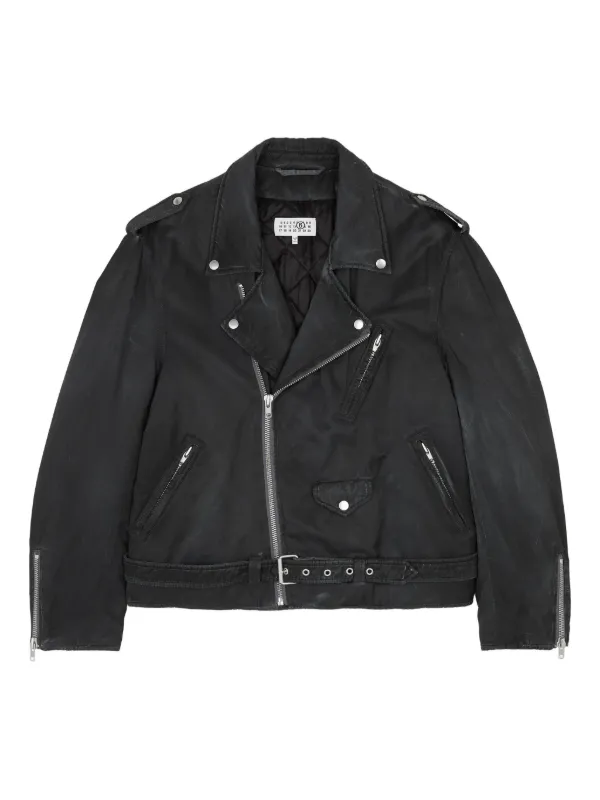 MM6 Maison Margiela ライダースジャケット MM6 Maison Margiela ライダースジャケット | ブラック