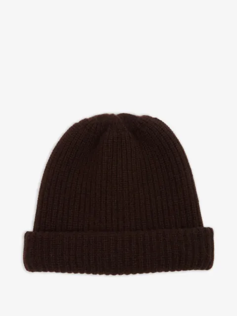 Maison Margiela bonnet en maille côtelée