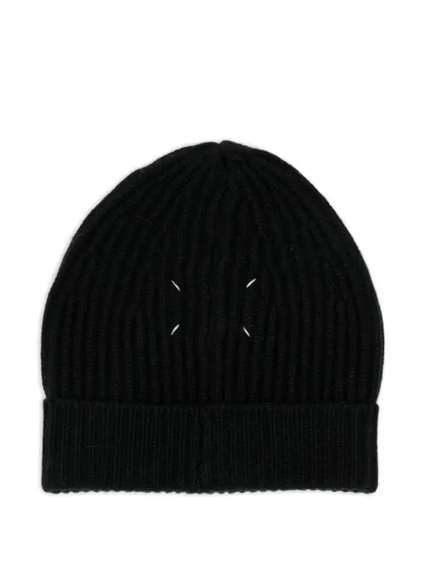 Maison Margiela ribbed wool beanie