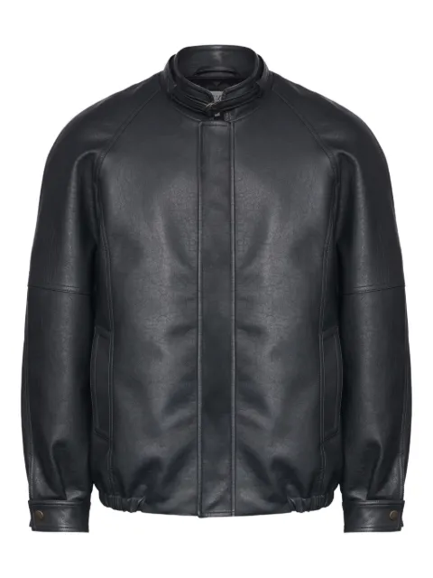 MM6 Maison Margiela belted raglan-sleeve jacket