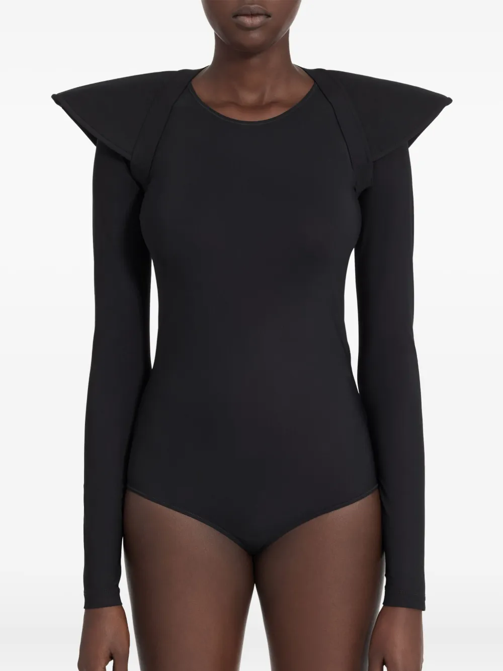 MM6 Maison Margiela Gewatteerde bolero Zwart